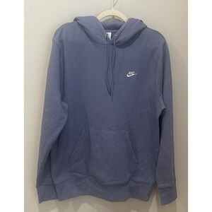 Nike Sportswear Club Fleece Hoodie Mens Medium Dusty Purple‎ Lavender NWT